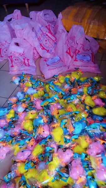 8 poussins jouets à 3.500FCFA