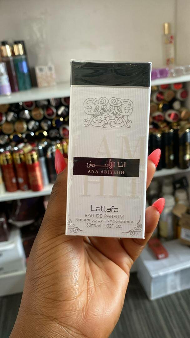 Perla perfume, I am white (Lattafa )@85gh,Ramz 30ml@ 85gh