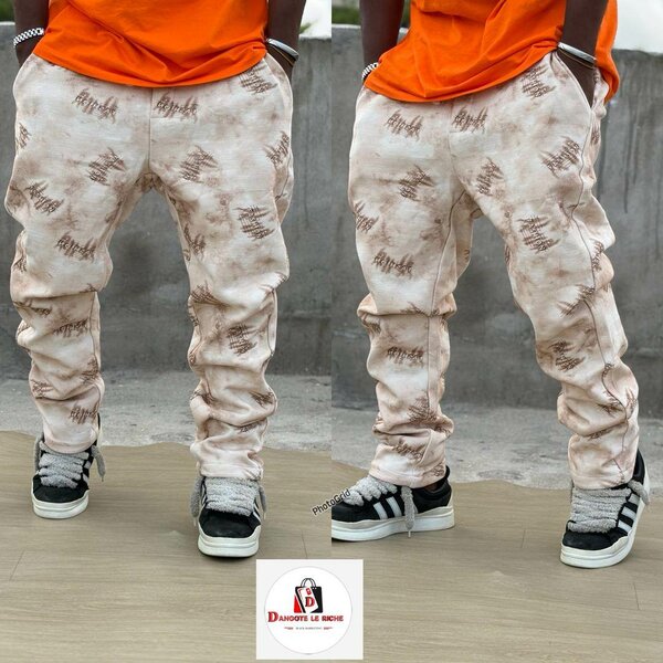 Pantalon cargo imprimé