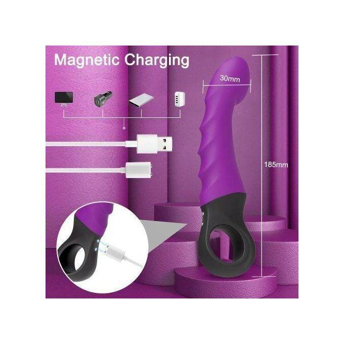 Vibromasseur Rechargeable Silicone
