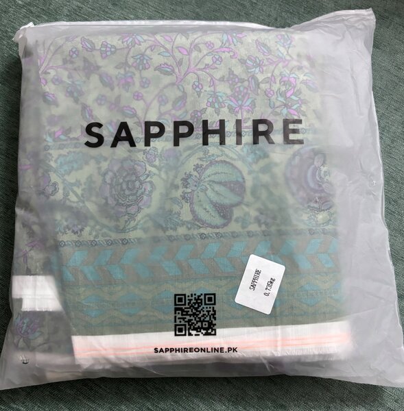 Sapphire Unstitch khadar suit