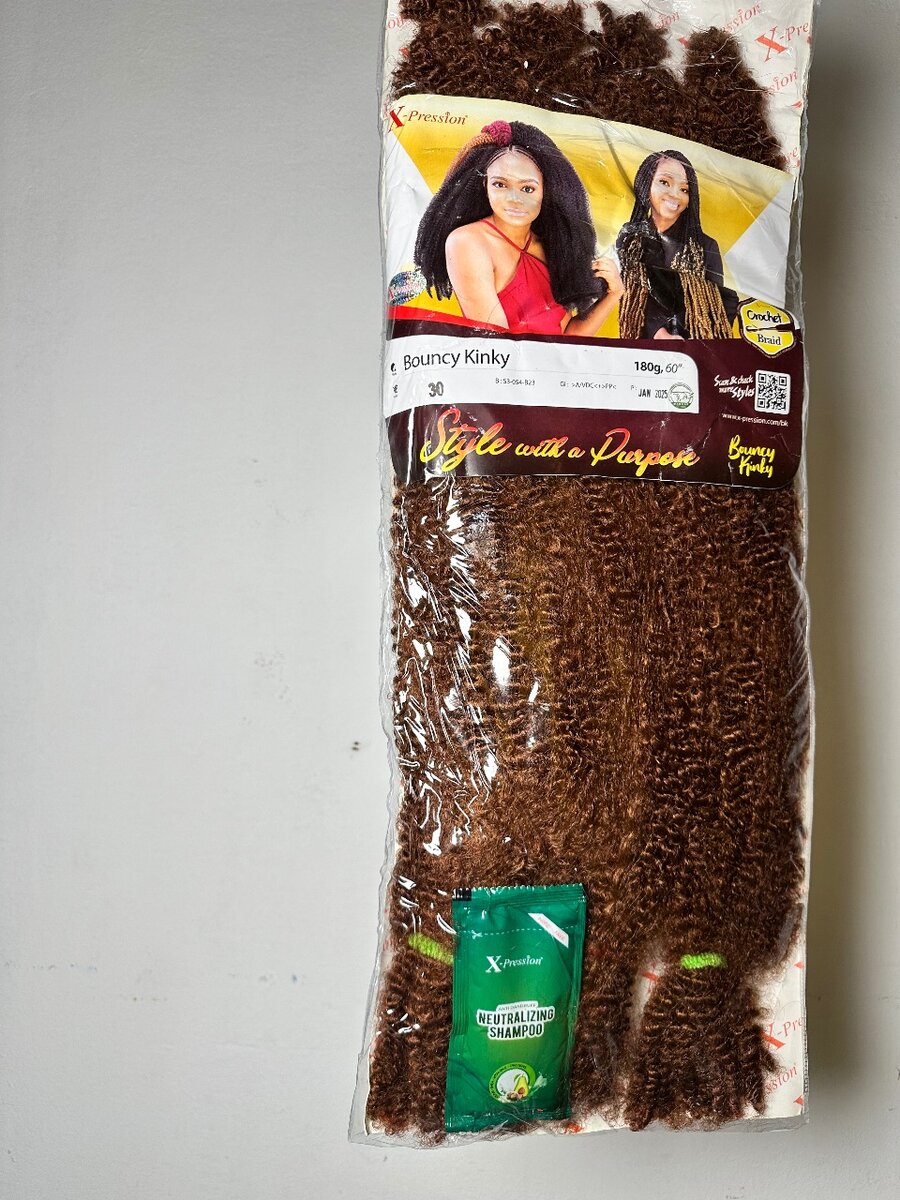 X pression mèche nappy