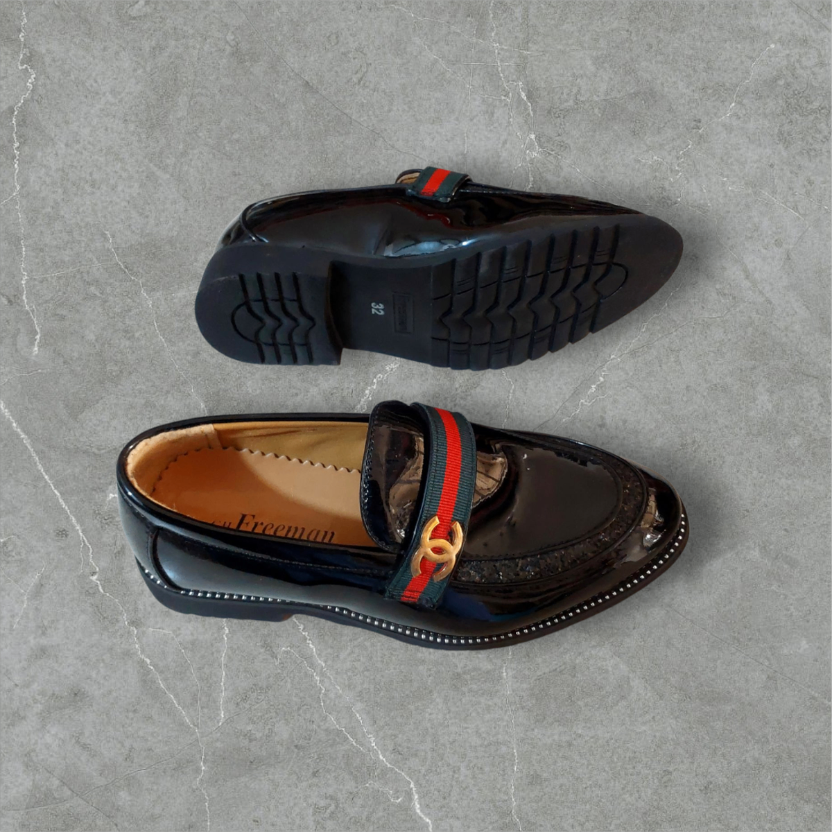 Freeman Boys dressing Shoe sz 32