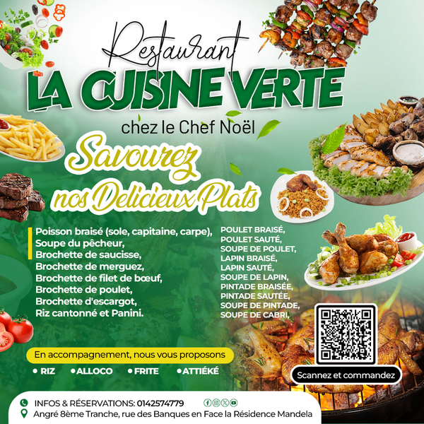 Dîner Africain Savoureux