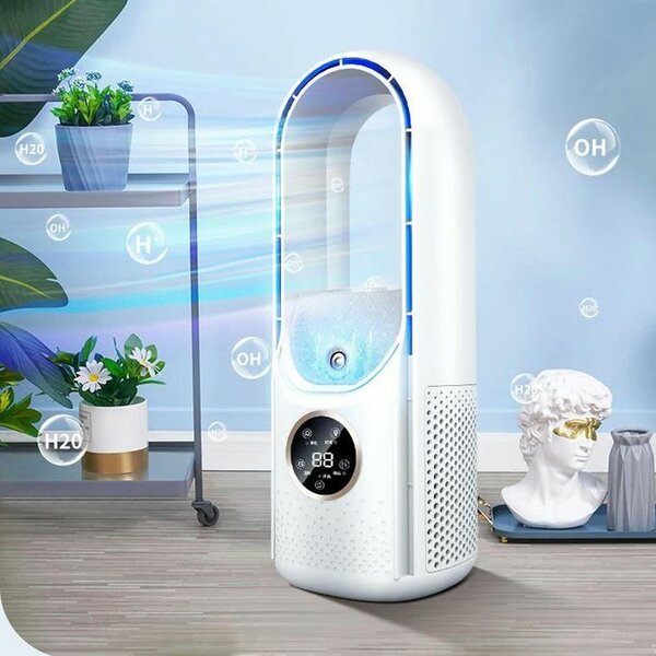 Mini Climatiseur portable à affichage LED pour bureau, chambre à coucher, Salon, air libre