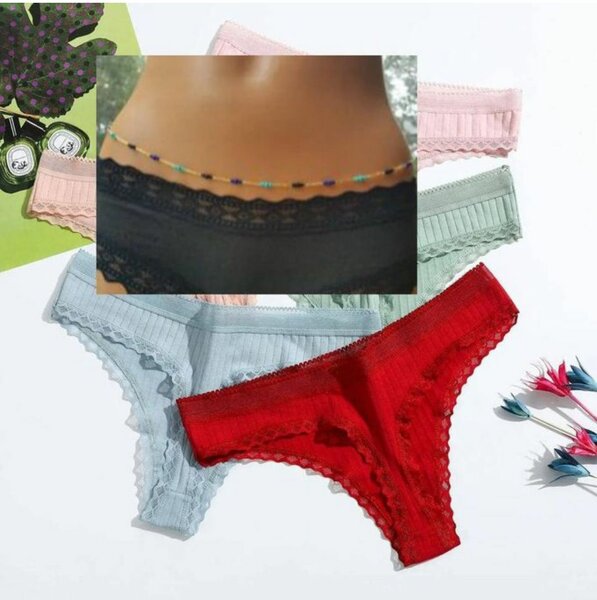 6 culottes dentelles+2 Baya