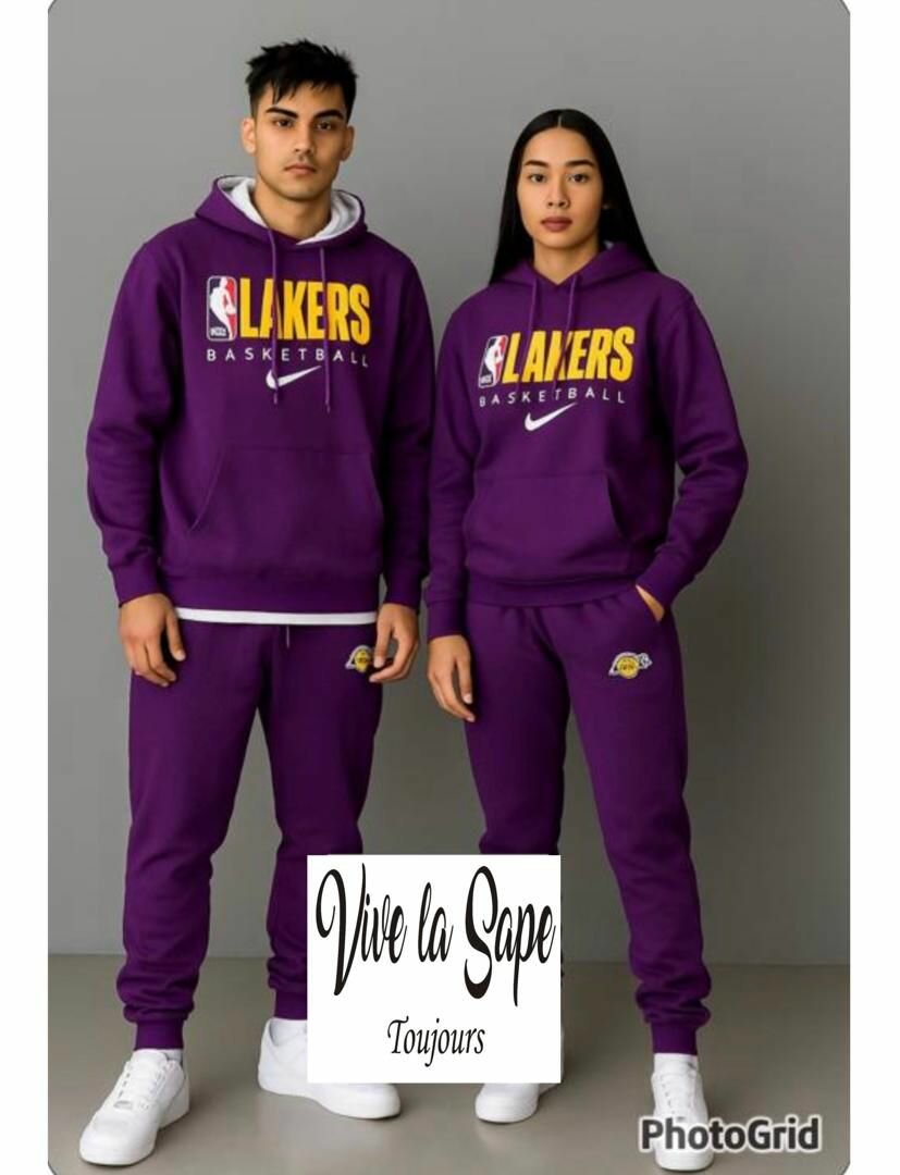 Sweat à Capuche Lakers Unisexe