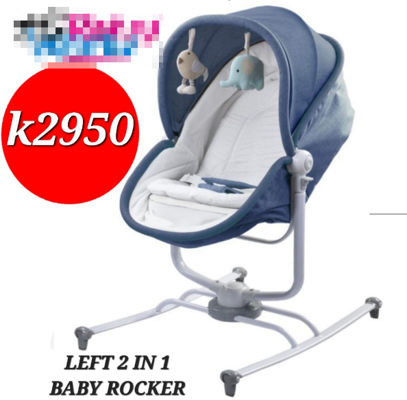 blue lift 2 in 1 baby rocker