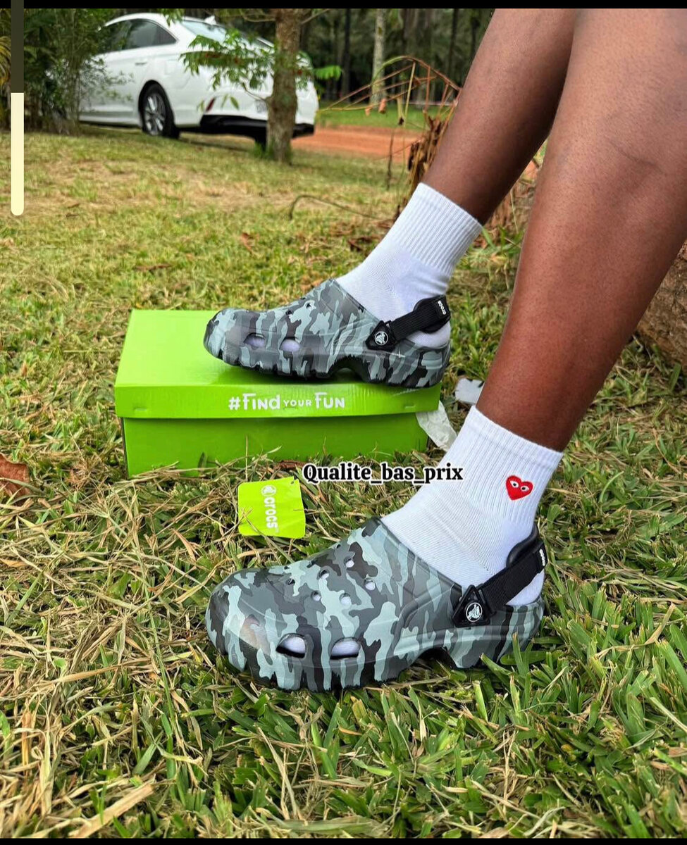 Sabots Camo Unisex Confortables