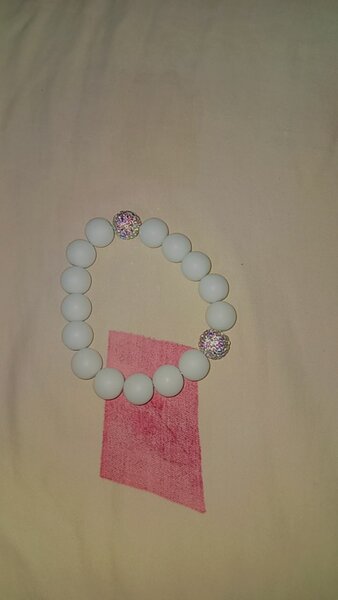 Howlite bracelet