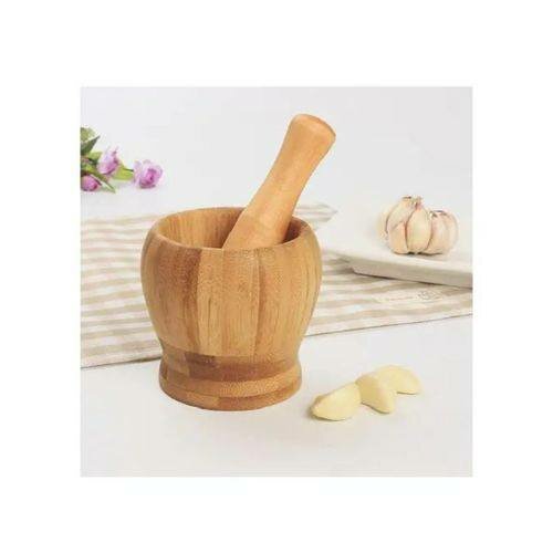 Mortier en bambou résistant