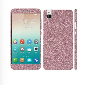 Huawei Honor 7i Glitter Mobile Skin - Pink