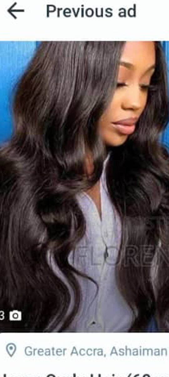 Long Curly Hair (68cm)