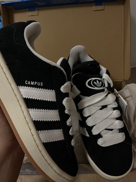 Baskets Adidas Campus noires