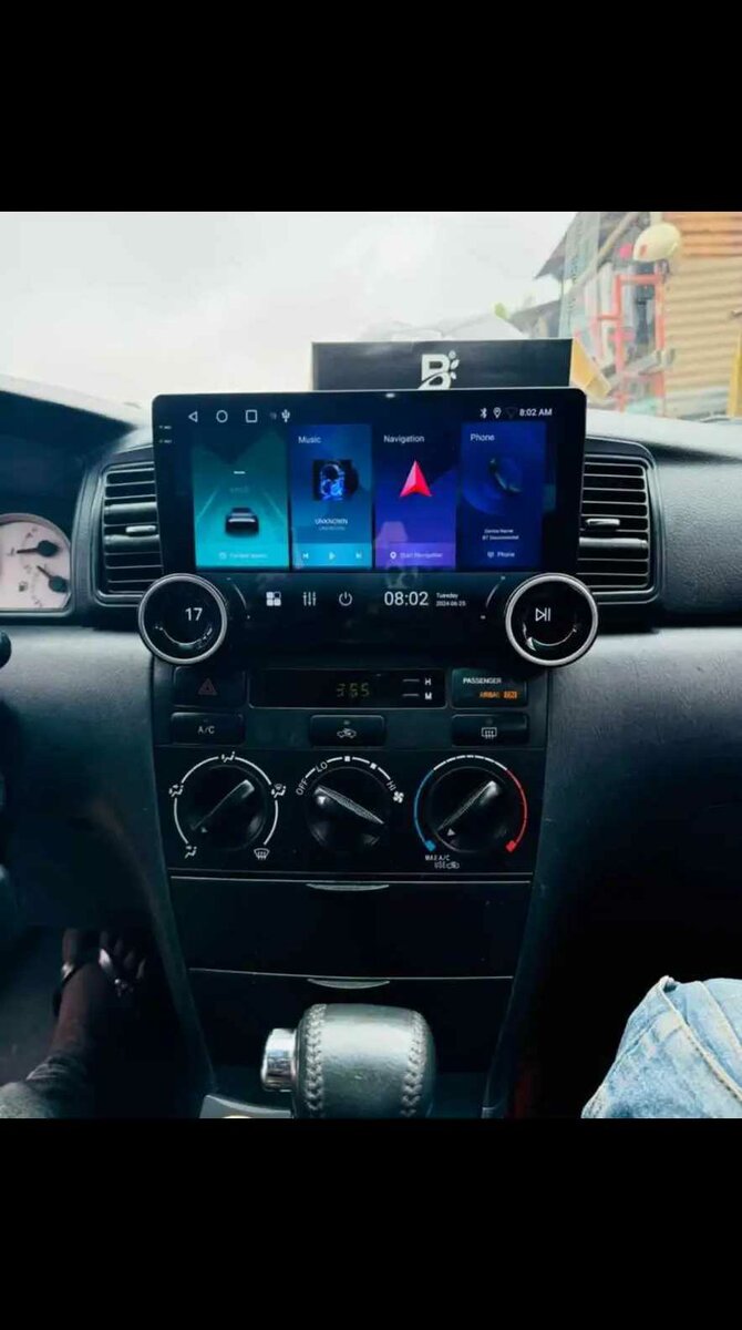 Toyota corolla s two nobe screen