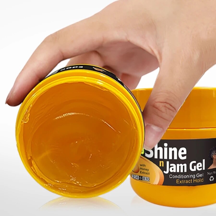 Gel shine jam pour de belles tresses et un meilleur rendu