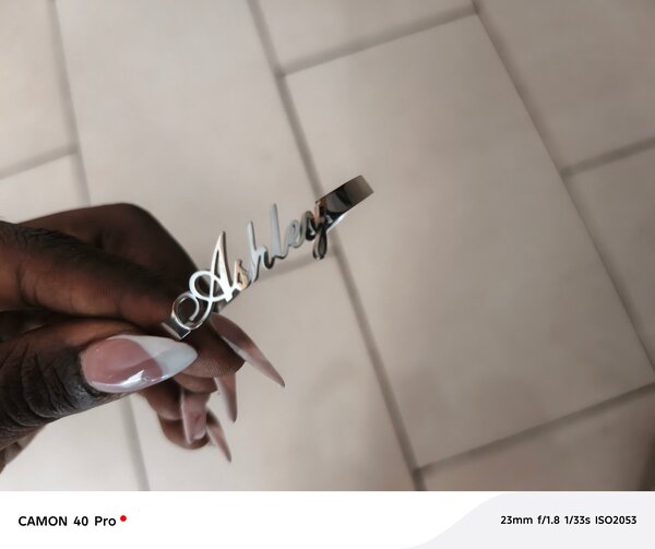 Bracelet personnalisé en métal