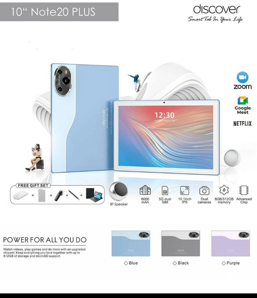 Tablette 10'' Note20 Plus