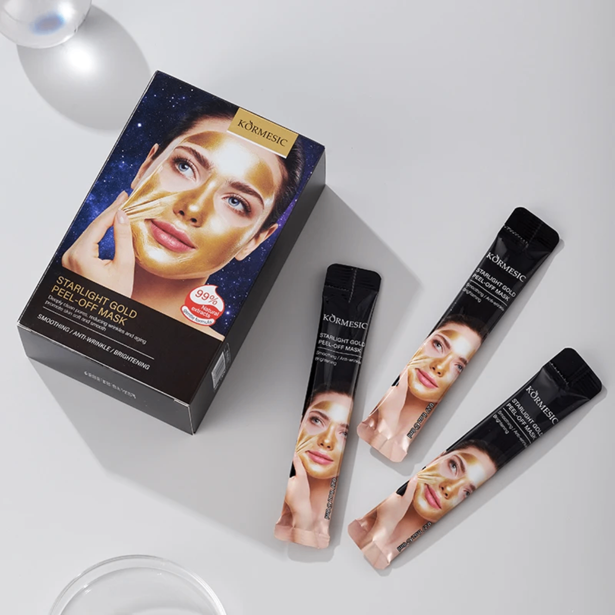 Masque Peel-Off Or Éclat 20 pc