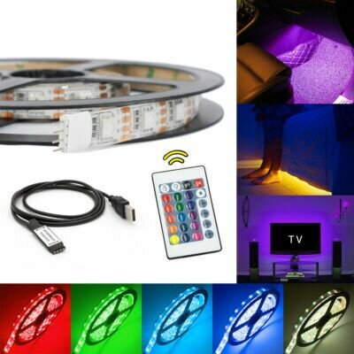 Bandes LED multicolores télécommandées