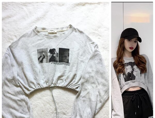 Salaula crop tops and tops