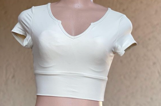 Crop top white