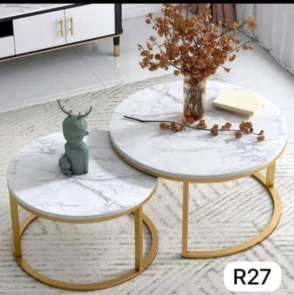 Tables basses en marbre élégan