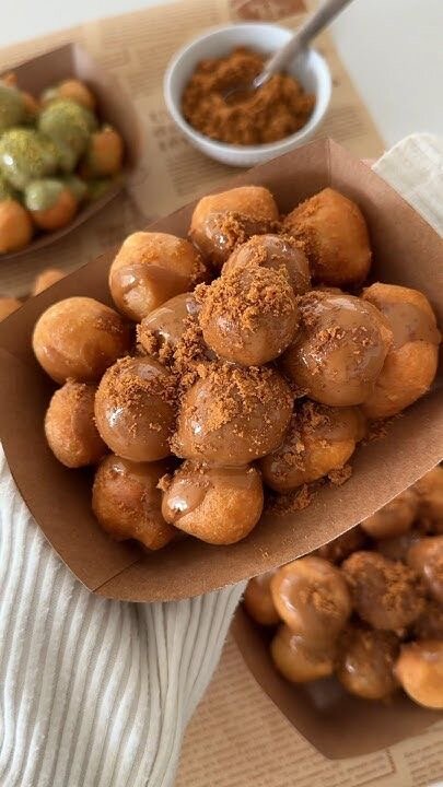 Beignets africains au chocolat