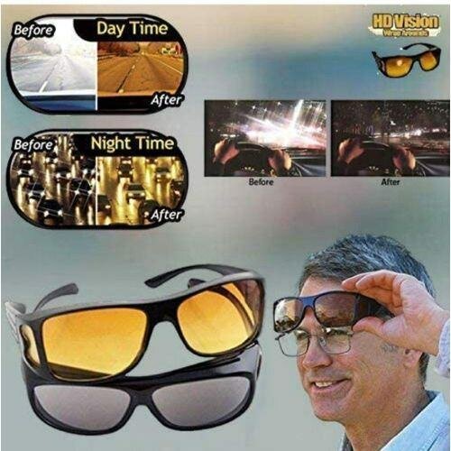 Lunettes HD Vision Wrap Arounds