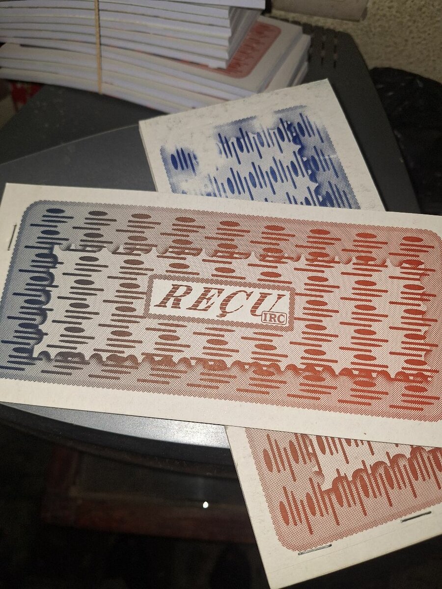 Carnet de Reçus Doublés