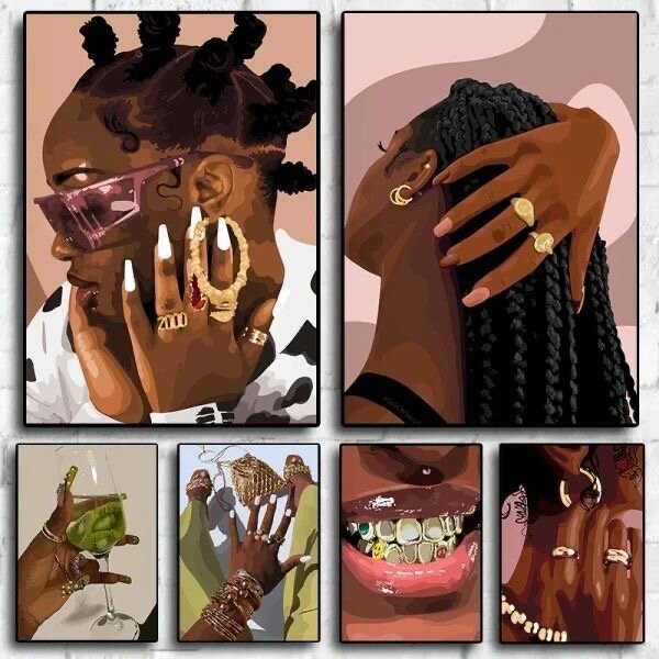 Modern Art Print Set