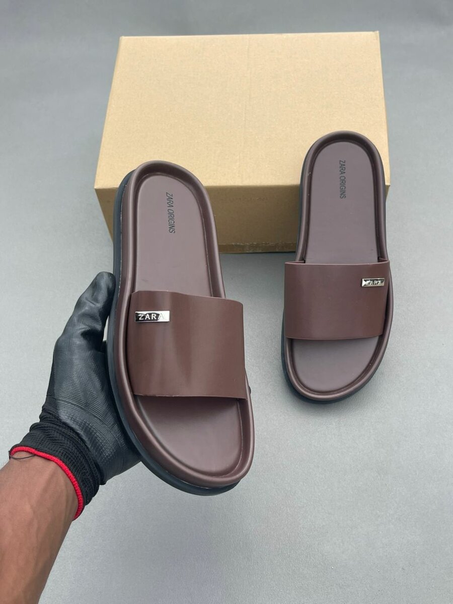 Sandales marron homme élégantes