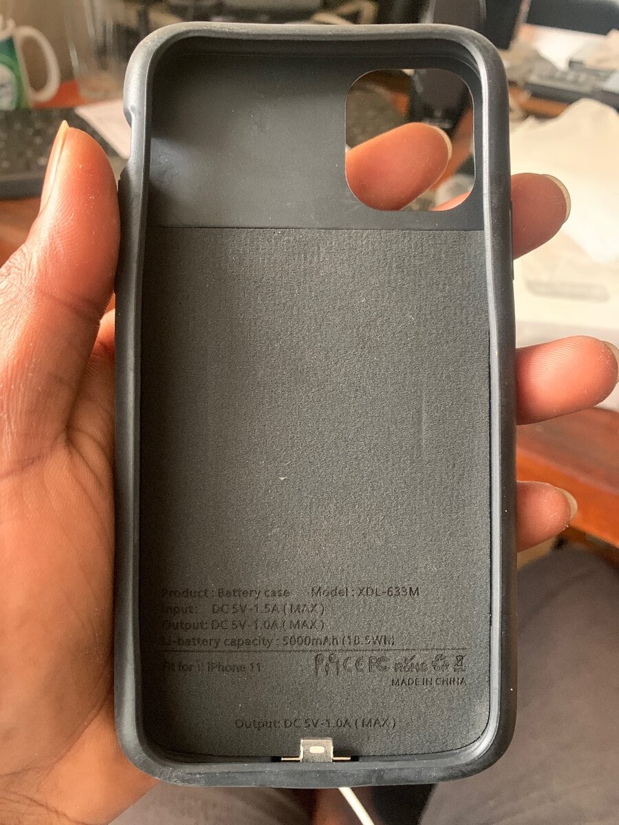 Coque batterie iPhone 11 5000mAh