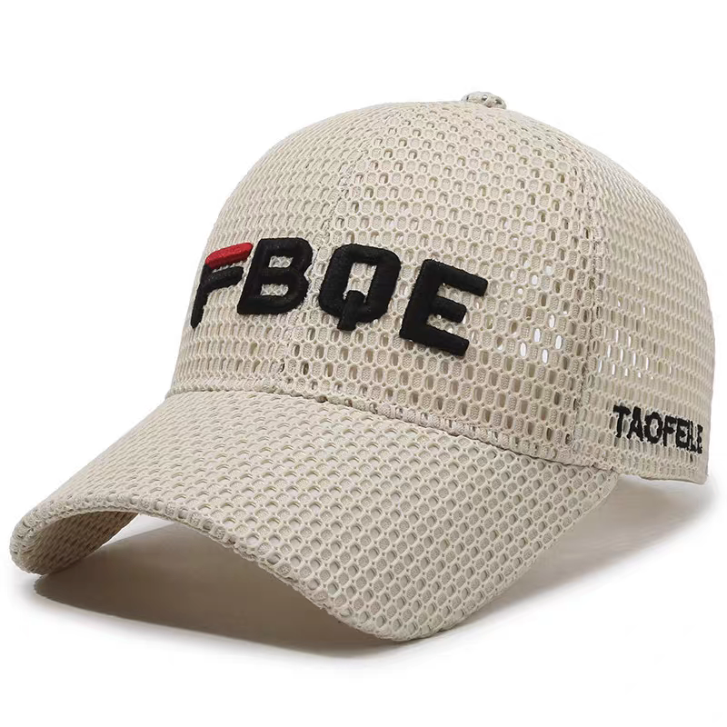 Casquette en maille respirante