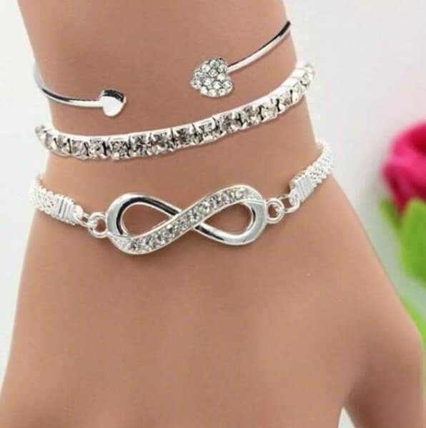 Bracelets ensemble infini