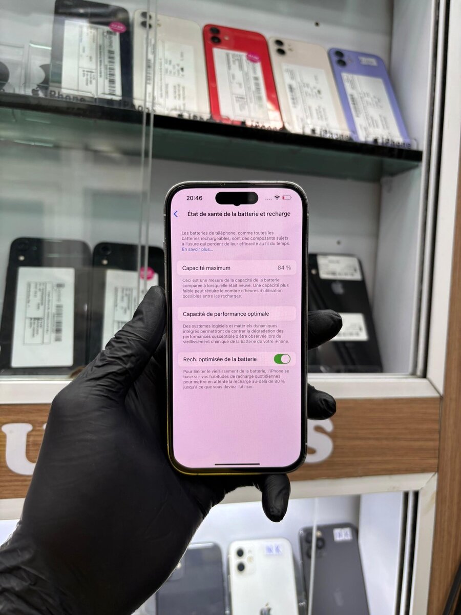 Iphone 14 pro 128gb tout est