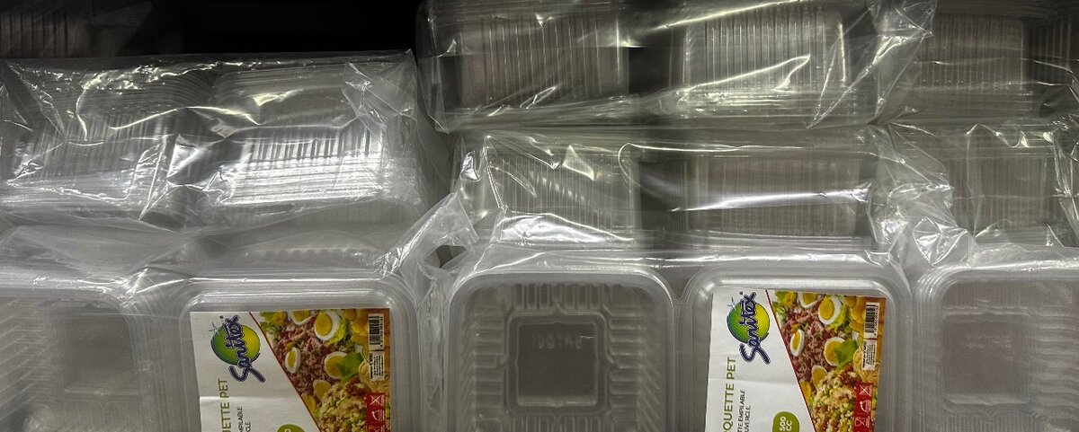 Barquette alimentaire en PET