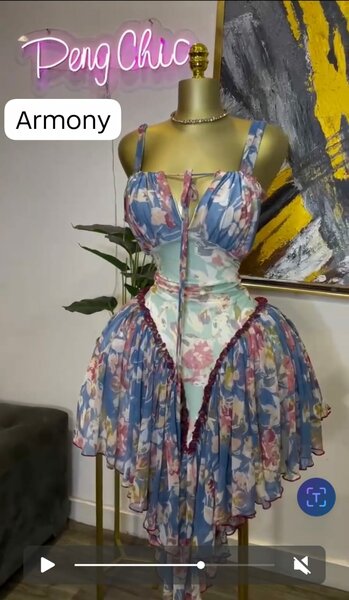 Robe d'été florale élégante