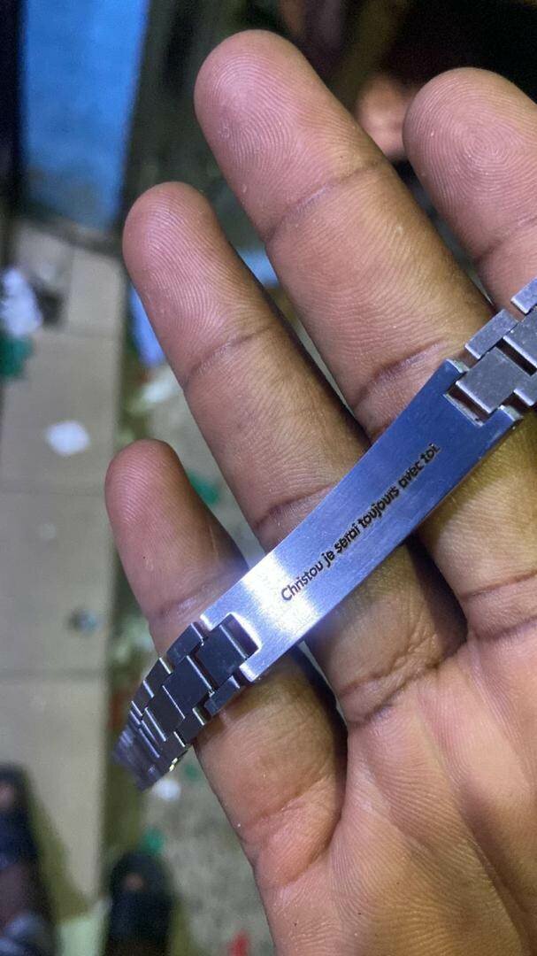 Bracelet personnalisé très chic