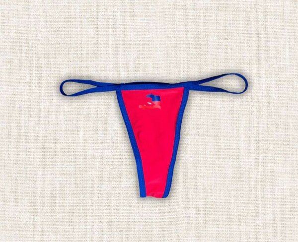 Bikini sexy triangle bicolore