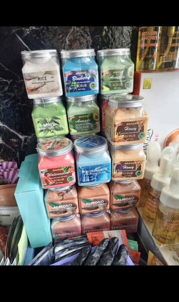 Exfoliating Body Scrubs Assortment