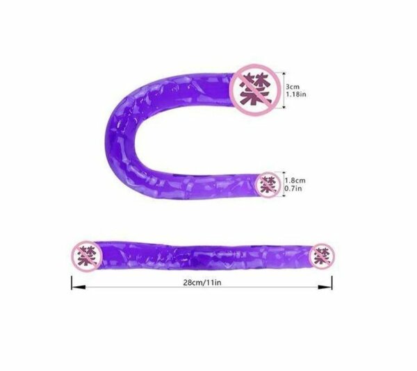 Double-ended Vibrant Violet