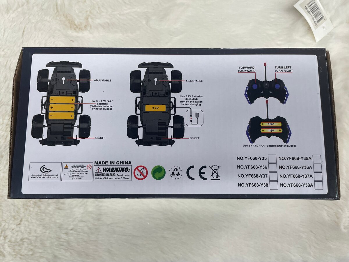 Voiture RC Tout-Terrain 27MHz
