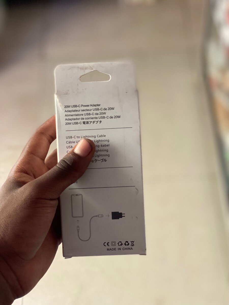 Full Type C to iPhone charger