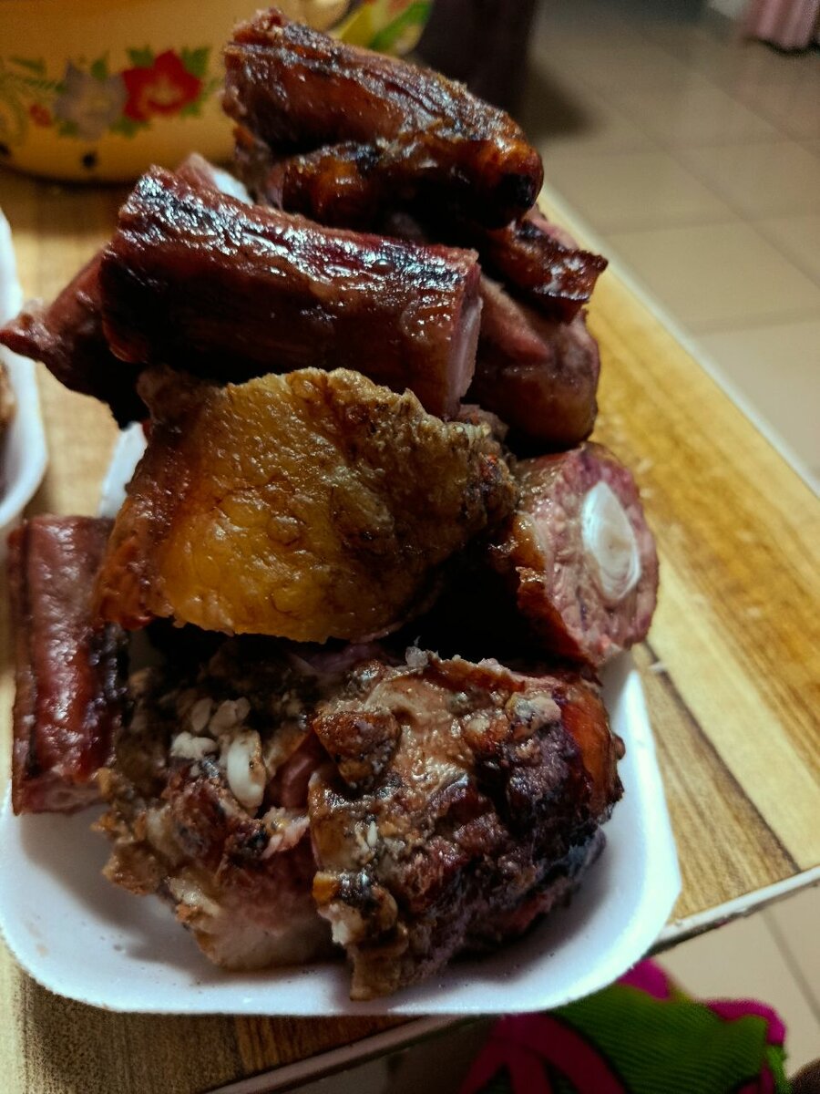 Queue de boeuf fumée