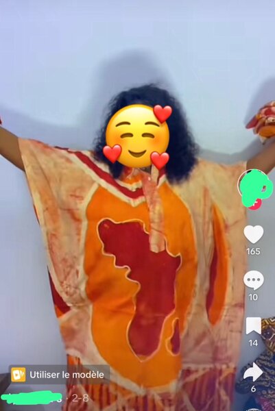 Boubous Makeba avec colle