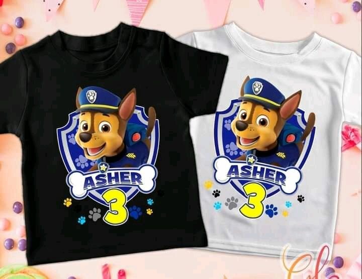 T-shirts d'anniversaire enfant