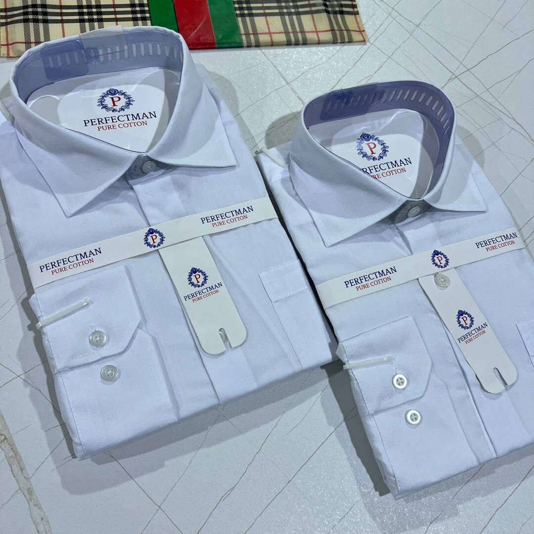 PerfectMan White Long Sleeve