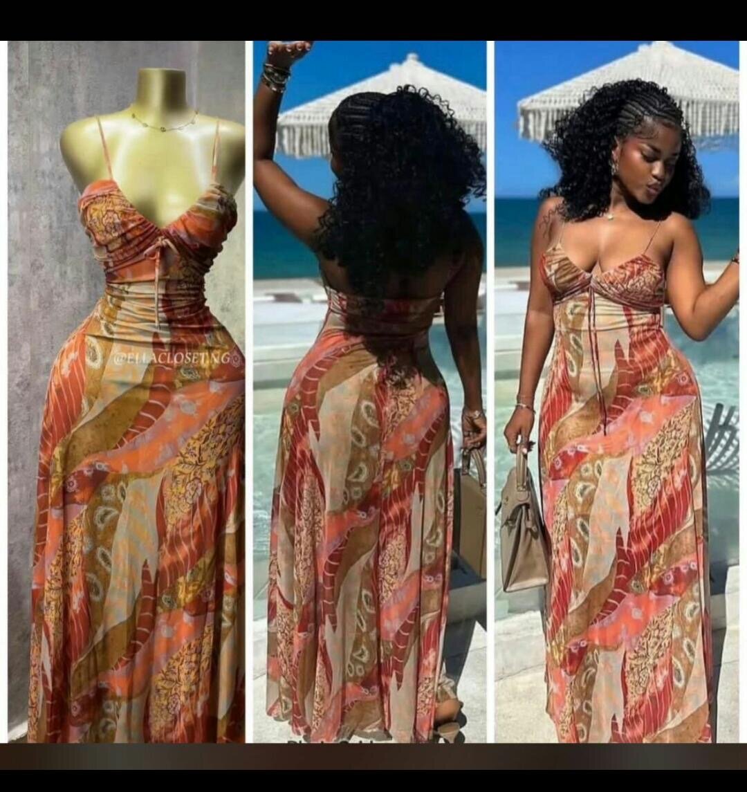 Robe d'été bohème chic