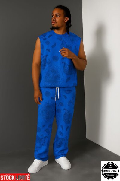 Ensemble Décontracté Bleu Homme